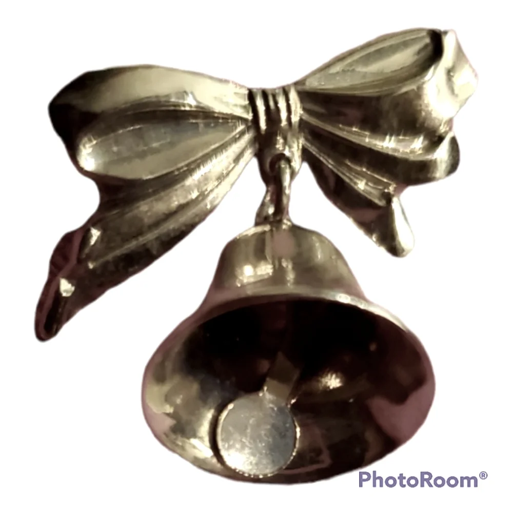 Vintage Jingle Bell Pin